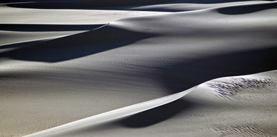 Sand dunes in the Sinai desert